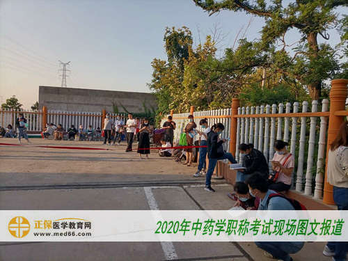 2020年中药学职称考试现场报道—考生复习