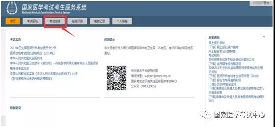 医师资格二试成绩网站查询教程