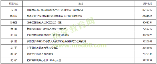 泰安领取证书通知 泰安领取证书通知