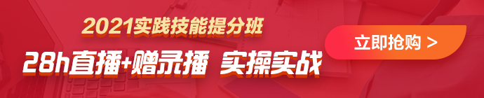 2021实践技能直播班 2021实践技能直播班