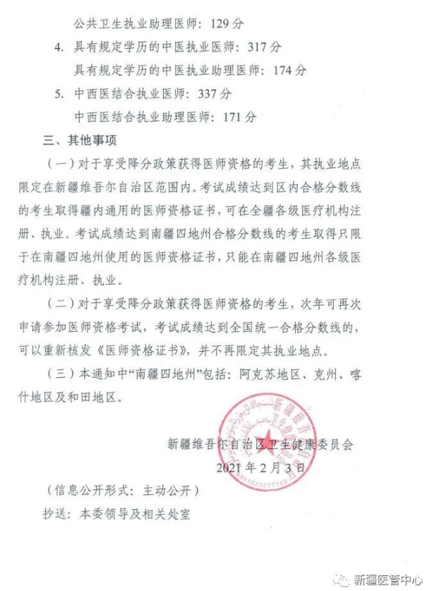 新疆分数线3 新疆分数线3