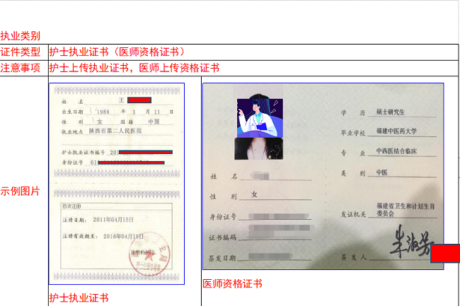 执业类别 执业类别