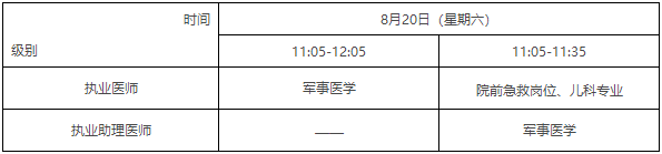 加试考试时间 加试考试时间