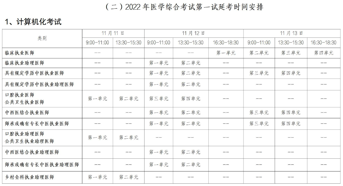 延考时间