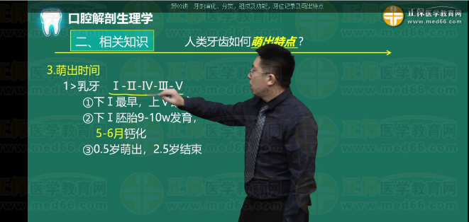 乳牙萌出特点 乳牙萌出特点