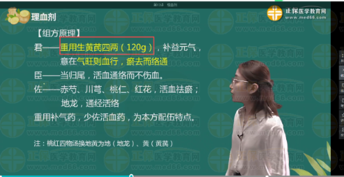 黄芪用量特重的方剂