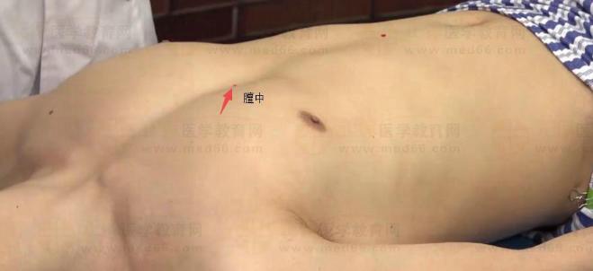 中西医助理医师实践技能针灸常用腧穴：任脉（膻中）
