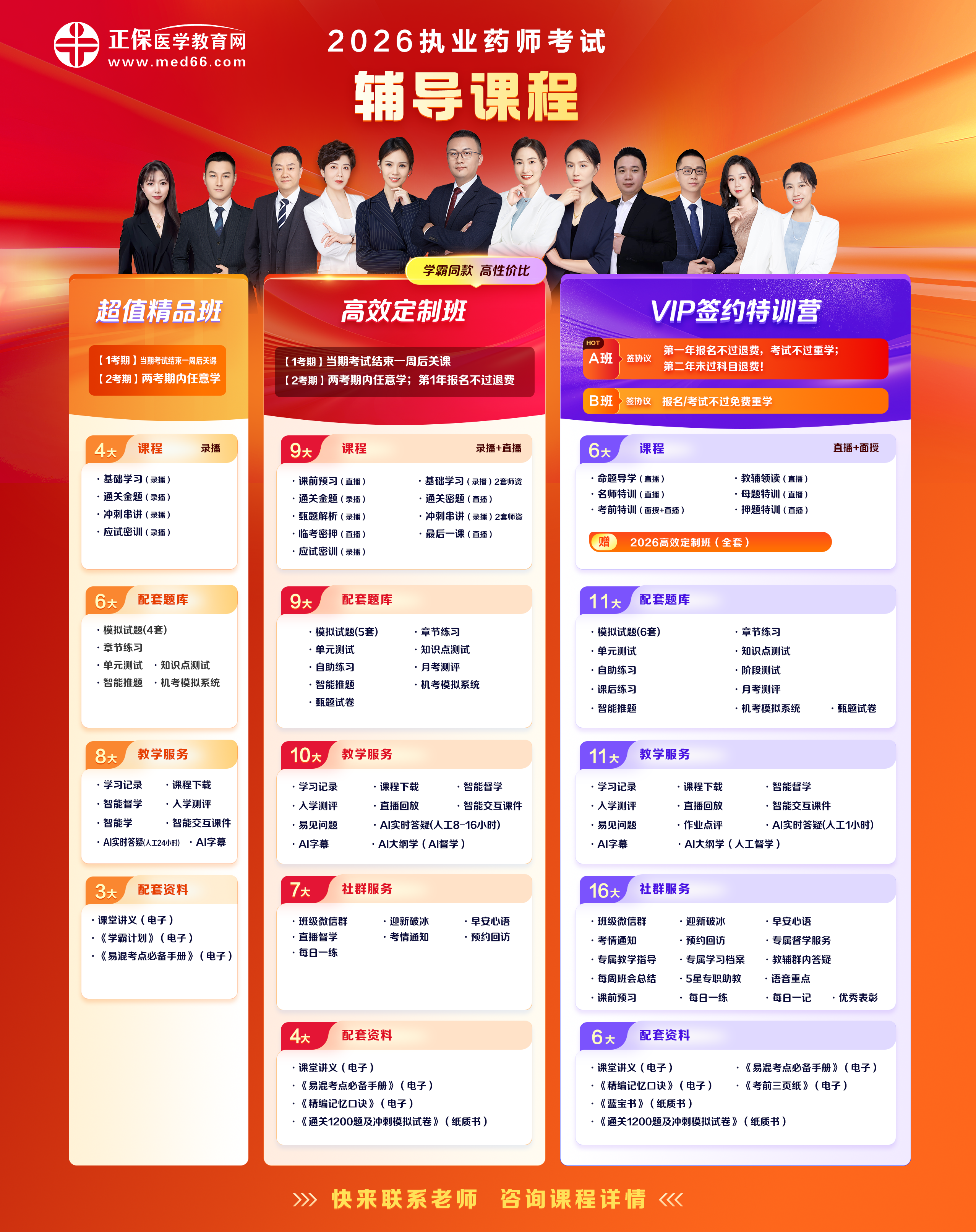 执业药师综合宣传页无价格