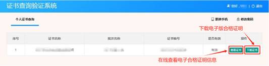 使用成功注册后的用户名、密码登录证书查询验证系统 使用成功注册后的用户名、密码登录证书查询验证系统